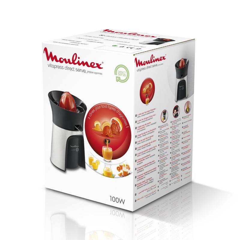 Moulinex Electric Citrus Press 100W | Silver Moulinex Electric Citrus Press 100W | Silver
